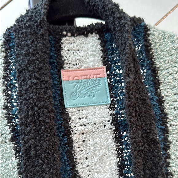 Loewe Paula’s Ibiza Stripe Knit Bathrobe/Cover Up Sz S NWT - Picture 7 of 8